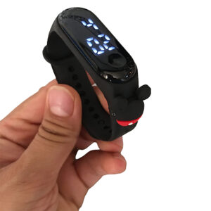 ساعت مچی دیجیتال بچگانه مدل لمسی ضد آب فانتزی کد BLK MOS 7700